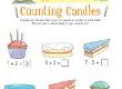 Counting Candles Numbers Puzzle